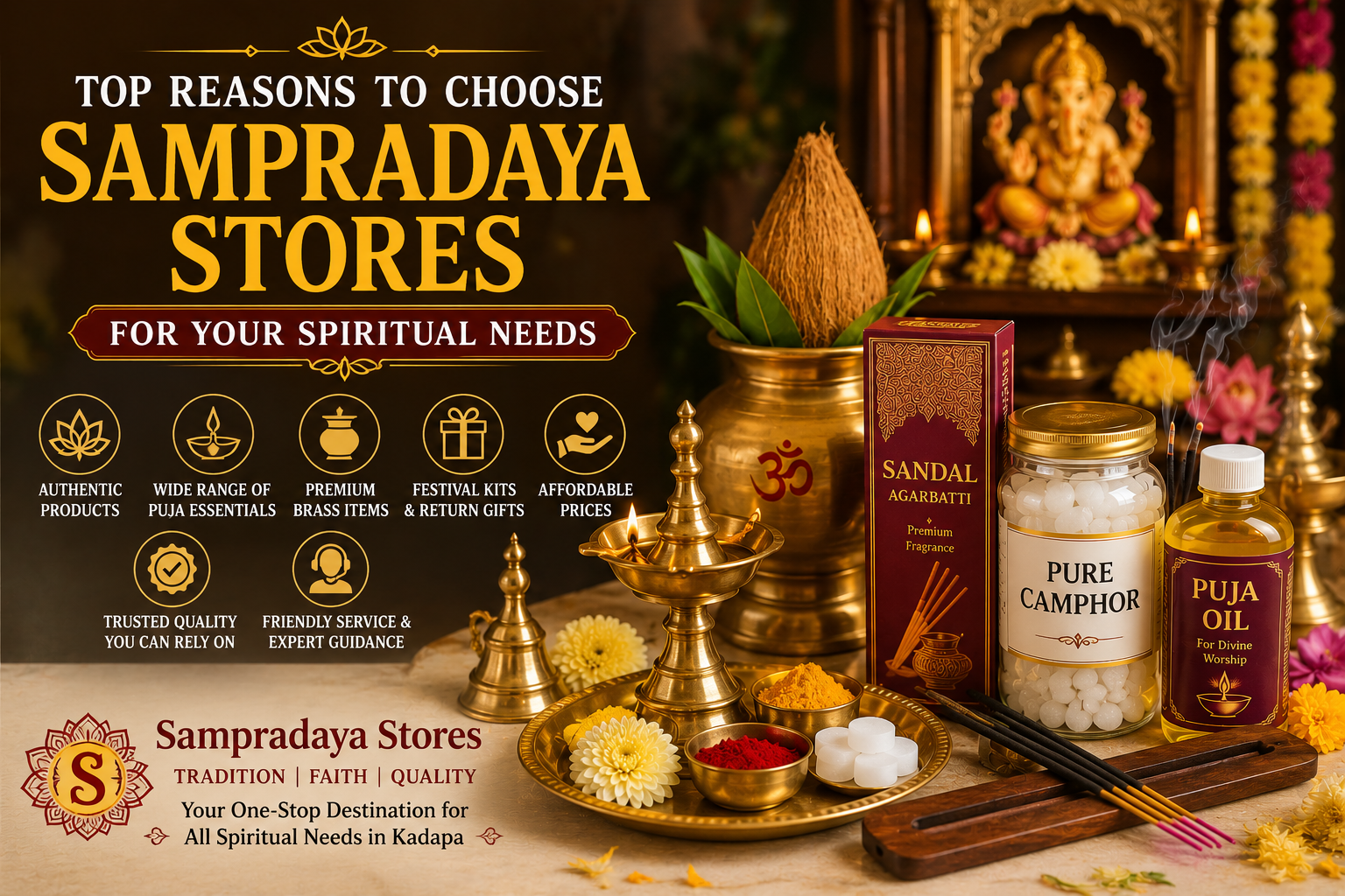 Top Reasons to Choose Sampradaya Stores